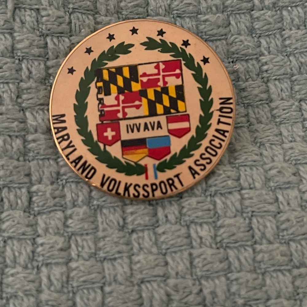 Maryland Volkssport Association Collectible Pin